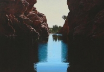 Ellery Creek Big Hole, N.T.   198.5 x 121.5cm