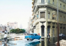 Havana High Water - Cuba   152.5 x 102cm