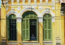 Contemplation- Hanoi  30cm x 20cm